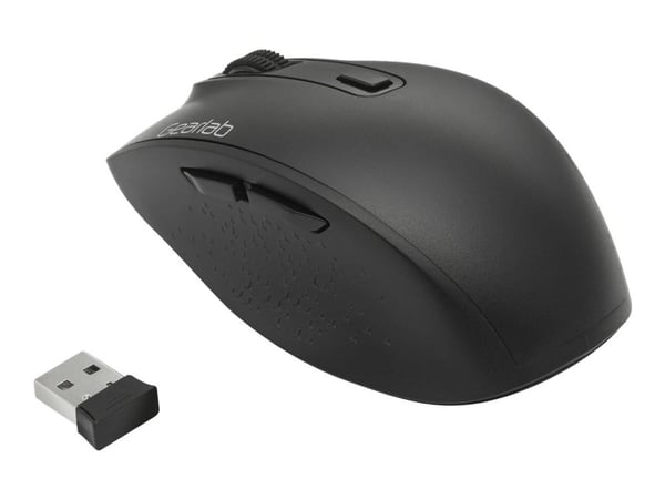 Gearlab G305, Oikeakätinen, IR LED, RF Wireless + Bluetooth, 1800 DPI, 4000 fps, Musta