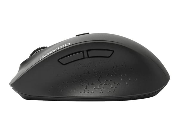 Gearlab G305, Oikeakätinen, IR LED, RF Wireless + Bluetooth, 1800 DPI, 4000 fps, Musta