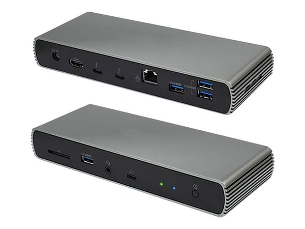 eSTUFF - Dokkingstasjon - USB-C / Thunderbolt 4 - HDMI, Thunderbolt - 1GbE - 135 watt