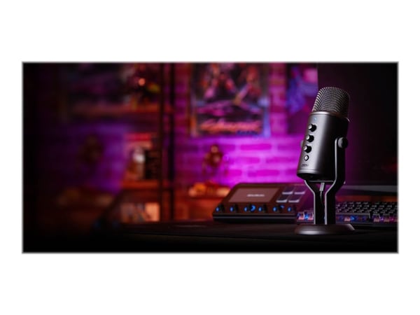 MSI IMMERSE GV60 STREAMING MIC, Pelikonsolimikrofoni, 36 dB, 20 - 20000 Hz, 2,2 O, 24 bittiä, 96 kHz