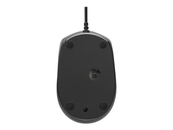 eSTUFF G120 - Mus - høyre- og venstrehåndet - optisk - 3 knapper - kablet - USB - svart
