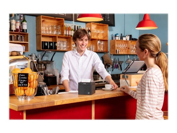 Citizen CT-E301 - Kvitteringsskriver - tofarget (monokrom) - direktetermisk - Rull (7,95 cm), Rull (5,75 cm) - 203 dpi - inntil 250 mm/sek - USB 2....