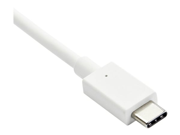 Startech USB-C to HDMI Adapter - White - 4K 60Hz - Video adapter - USB-C hann til HDMI hunn - 15 cm - hvit - 4K-støtte