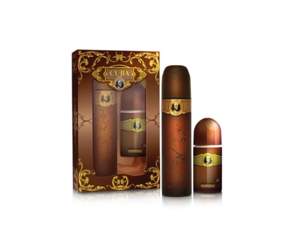 Bundle Cuba Gold EDT 100ml + Deodorant roll-on 50ml