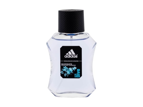 Adidas Ice Dive, Miehet, 50 ml, Geranium, patchouli, santelipuu, meripihka, tonkapavut, vanilja, bergamotti, greippi, laventeli, suihke