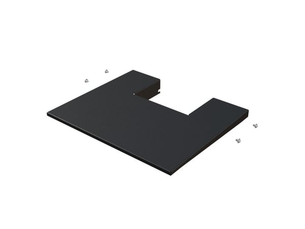 Kindermann 4013000113, Hylle, Skinne, 10 kg, Sort, Stål, 460 mm