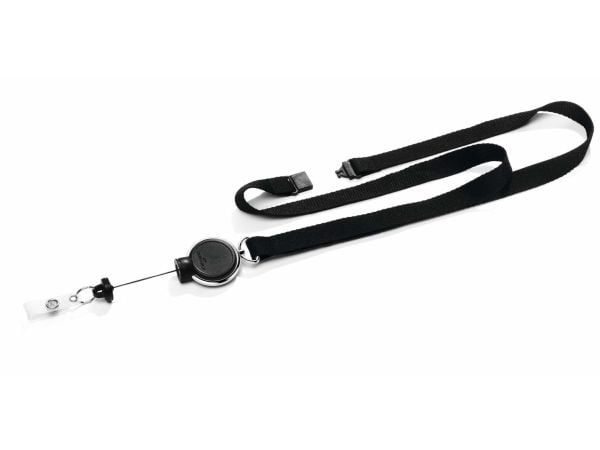 Durable 833001, Merkeholder, Metall, Plast, Tekstil, Svart, 80 cm, Pakke, 38,2 g