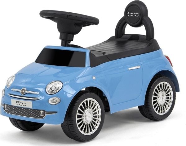 Milly Mally skyve-/sparkebil Fiat 500, blå