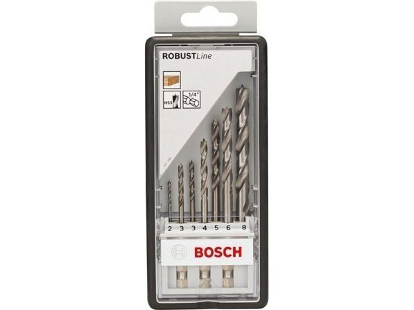 Bosch PUUHARJA 7 PAKKAUS 1/4 6-PUOLINEN ROBUSTL