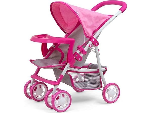 Milly Mally Kate dukkevogn, rosa