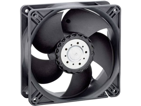 ebm-papst 4414 L3, Vifte, 11,9 cm, 1800 RPM, 100 m³/t, Sort