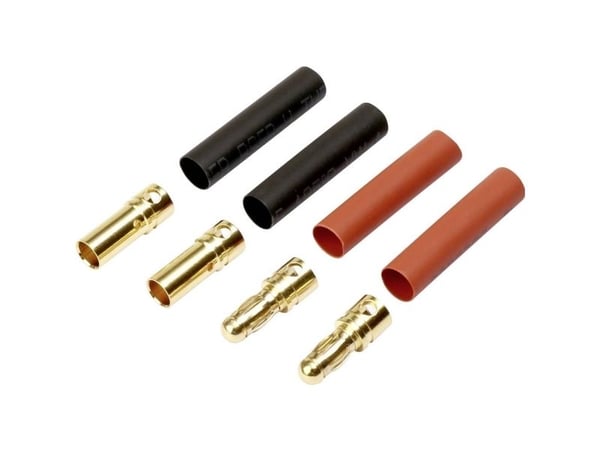 Reely RE-6702306 Paristot 3,5 mm forgyldt 2 Paar