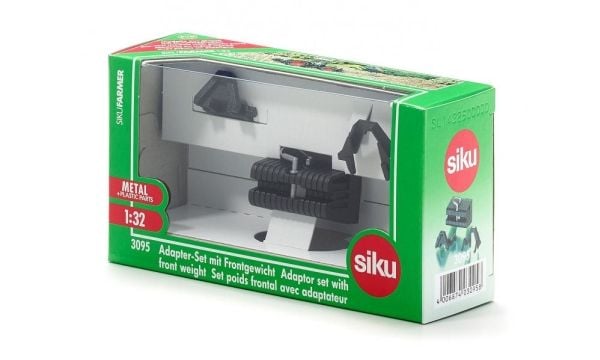 Siku 3095, 1:32, Metall, 3 År, Grå, Scale Model Accessories, Ej för barn under 36 månader