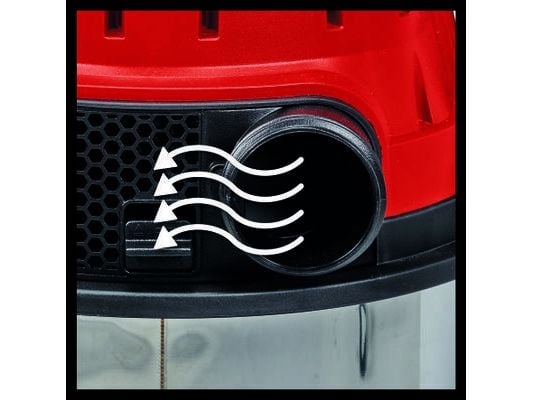 Einhell TE-VC 2025 SACL, 2200 W, Trommelvakuum, Tørr & våt, 25 l, HEPA, Filtrering