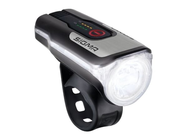 Sigma Sport Aura 80, Frontlys, Sort, Aluminium, Plast, IPX4, LED, 80 lm