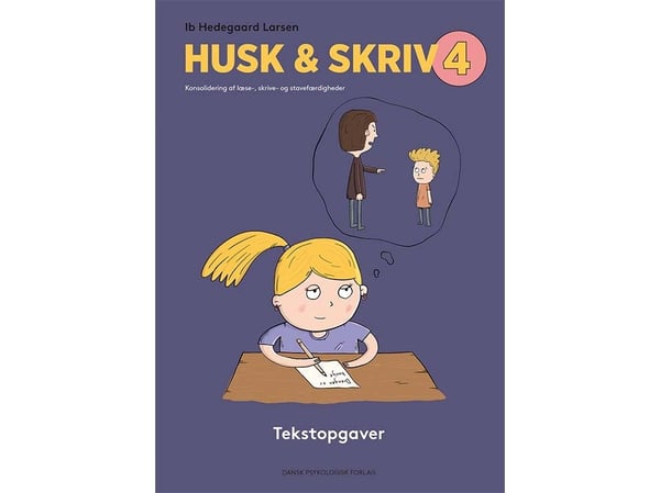 HUSK & SKRIV 4 * PAKKET A 5 STK. * | Ib Hedegaard Larsen | Språk: Danska