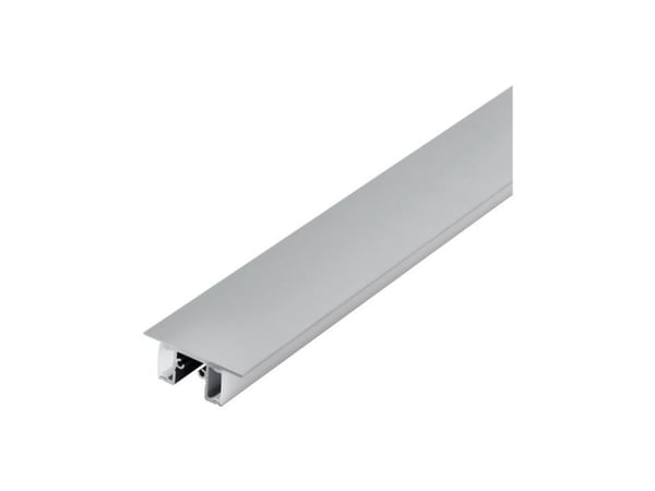 EGLO Surface Profile, Profil, Tak/Vegg, Aluminium, Satin Stål, Aluminium, Plast, 1000 mm, 18 mm