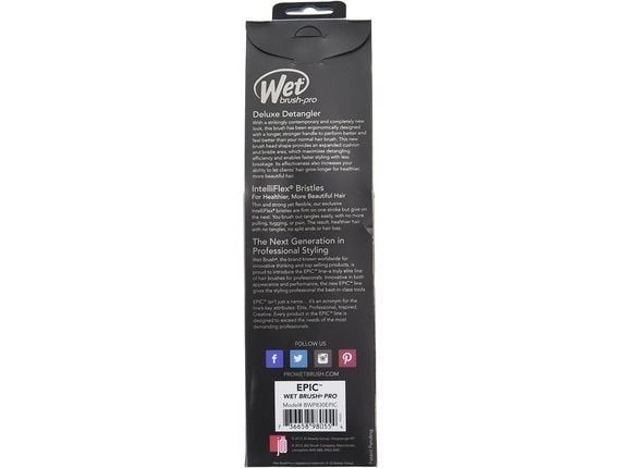 Wet Brush EPIC PREMIUM DETANGLE Black (BWP830EPIC)