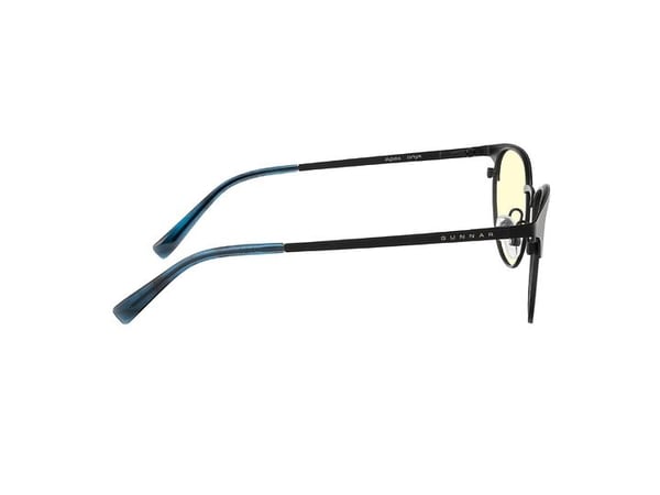 Gunnar Optiks Apex, Unisex, Oval, Sort, Blå, Rav, 5,1 cm, 14 cm
