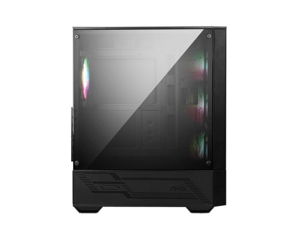 MSI MAG FORGE 112R - Mid tower - ATX - sidepanel med vindu (herdet glass) - ingen strømforsyning (ATX) - USB/lyd