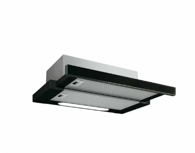 Elica Elite 14 LUX BL/A/50 - Panser - teleskopisk - bredde: 49.8 cm - dybde: 28 cm - ekstraksjon og resirkulasjon (-) - svart