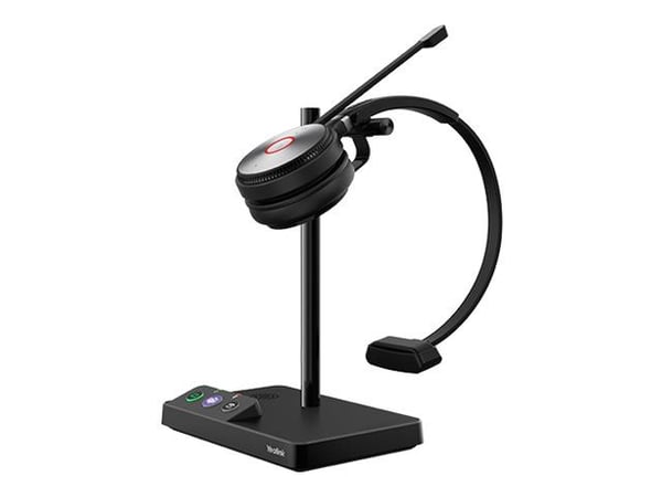 Yealink WH62 Mono - For Microsoft Teams - hodesett - on-ear - DECT - trådløs - Certified for Microsoft Teams