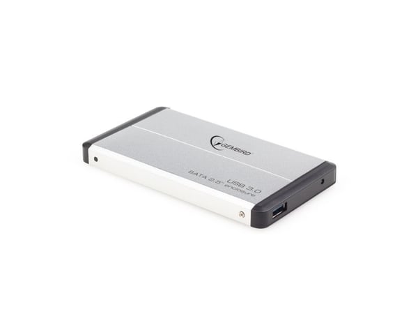 Gembird - Lagringspakke - 2,5" - SATA 3Gb/s - USB 3.0 - sølv