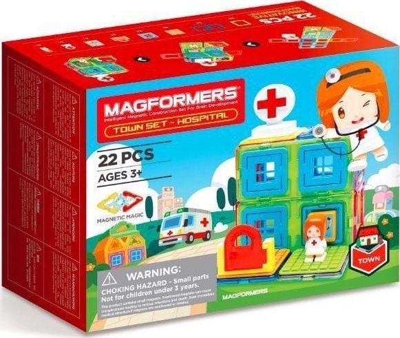 Magformers MAGFORMERS TOWN SET- SYKEHUS