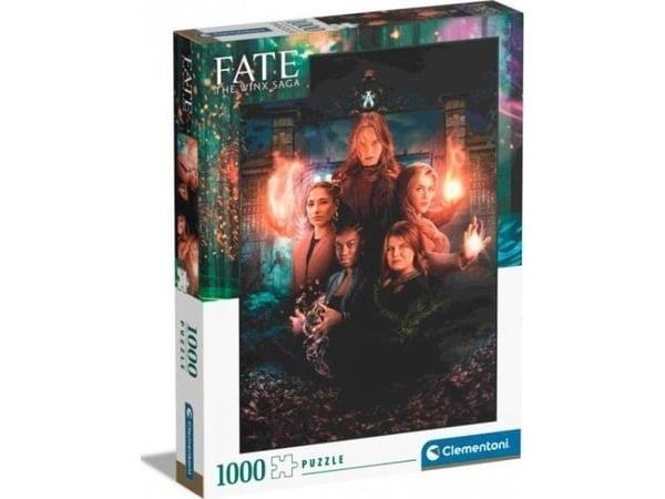 Clementoni FATE THE WINX SAGA - 1000PZ, Italia, Fransk, Brukes under direkte tilsyn av en voksen