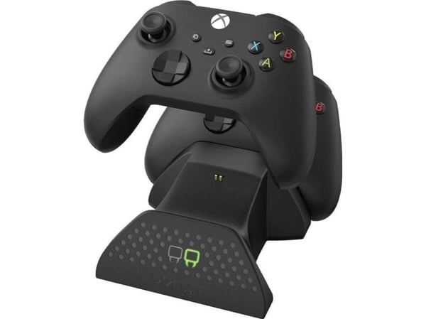 Venom Twin Docking Station - Opladningsstander + batteri 2 x - NiMH - 850 mAh - 3 output-stikforbindelser (USB, 2 x dock-stikforbindelser) - på kab...