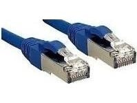 Lindy 47147, 1 m, Cat6a, S/FTP (S-STP), RJ-45, RJ-45, Blå