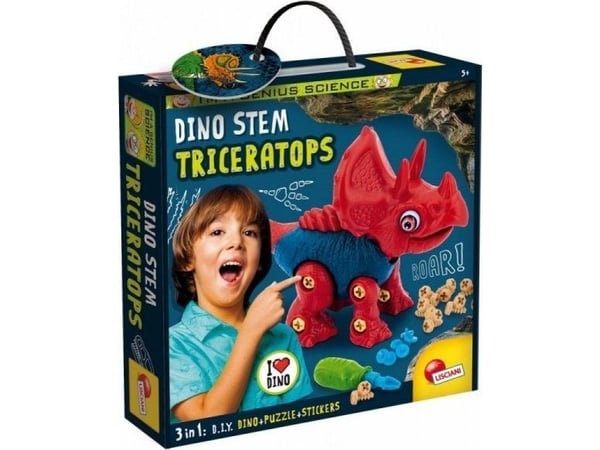 Lisciani I'M A GENIUS DINO STEM TRICERATOPS