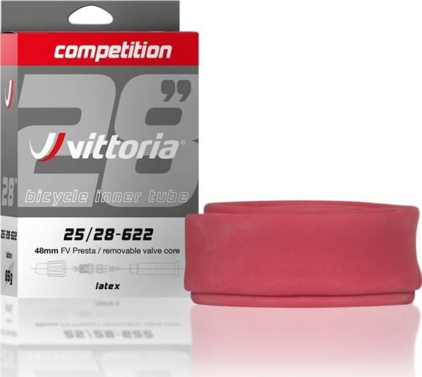 Vittoria Dętka szosowa Vittoria Latex 700x25/28c, Presta 48mm RVC