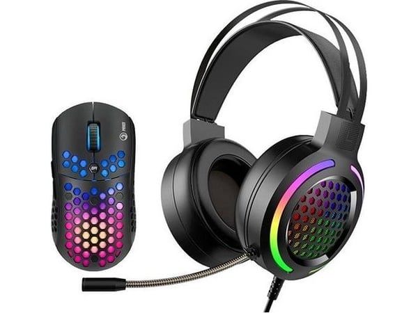 Marvo MH01 BK, Molempikätinen, Optinen, USB A-tyyppi, 6400 DPI, Musta
