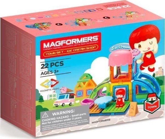 Magformers 717008, Ice cream van, 3 år, Flerfarget, Metall, Plast