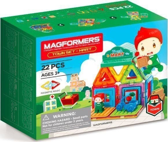 Magformers 717007, Action/ Eventyr, 3 år, Flerfarget, Metall, Plast
