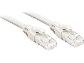 Lindy 48092, 1 m, Cat6, U/UTP (UTP), RJ-45, RJ-45, Hvit