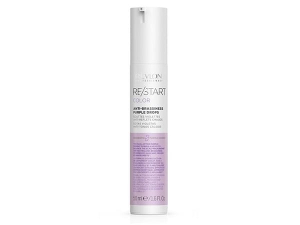 Revlon Restart Color Antibrassiness Purple Drops 50ml For Blonde Hair