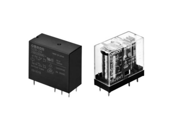 Omron G2R-24-DC12 Tehorele 12 V/DC 5 A 2 x kytkin 1 kpl Laukku