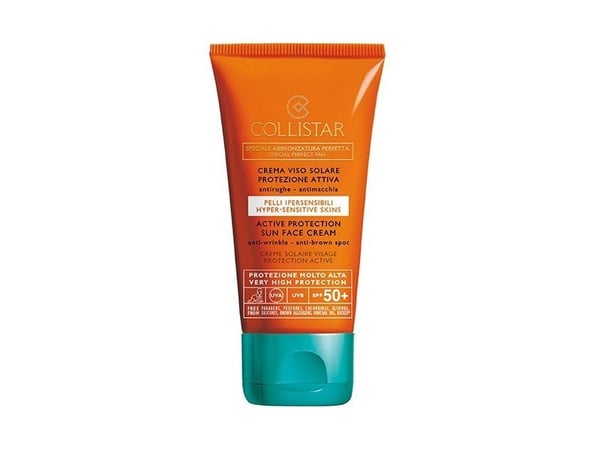Collistar Speciale Abbronzatura Perfetta Active Protection Sun Face Cream SPF 50+ - Anti-aldring solkrem 50ml