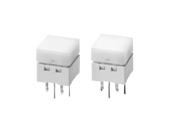 Omron B3W-9000-Y1N tryckknapp 24 V/DC 0,05 A tryckande 1 st
