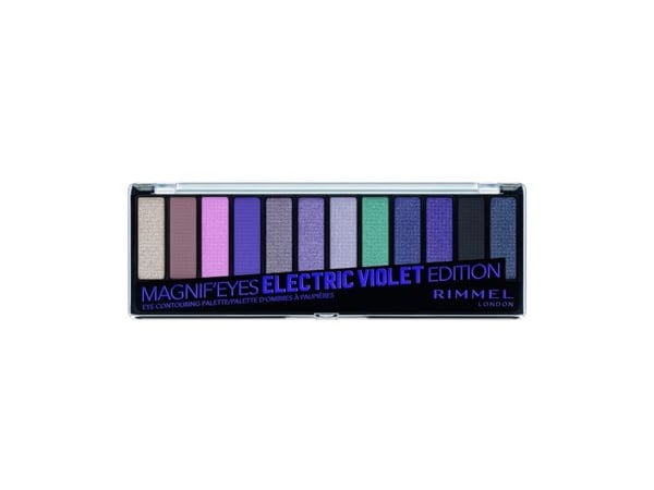 Rimmel London Magnif'eyes Eyeshadow Palette 008 Electric Violet 12 Shades Rimmel London Magnif'eyes Eyeshadow Palette 008 Electric Violet 12 Shades