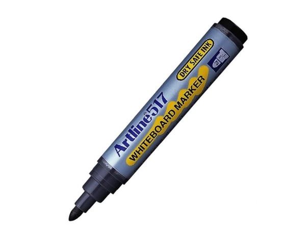 Whiteboardmarker Artline 517 ass. farver (4 stk.)