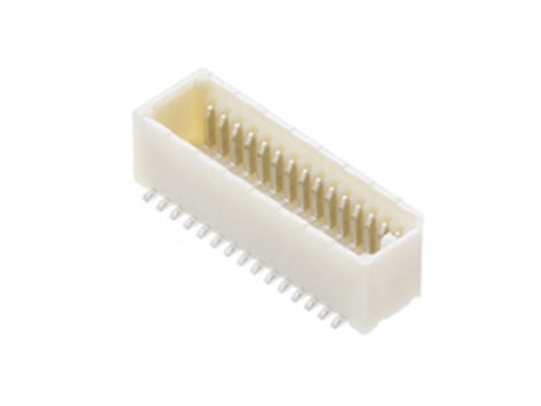Molex uppoasennettava tappiliuska (vakio) Napojen kokonaismäärä 14 Ruudukon koko: 0,8 mm 53307-1471 1 kpl Nauha minirullalla (mini)