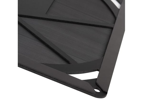 Silverstone SST-FF181B, Tuulettimen suodatin, Nylon, Polyvinyylikloridi (PVC), Sort, 180 mm, 3,2 mm, 180 mm