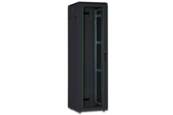 Digitus Unique DN-19 42U-6/8-B-1 - Rack skap - svart, RAL 9005 - 42U - 19"