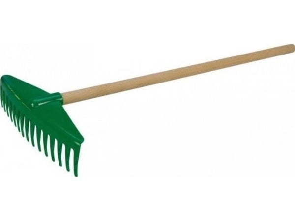 Lena rake med trehåndtak 60 cm