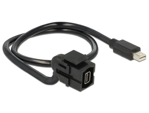 DeLOCK 86374 - 0,5m - Mini DisplayPort - Mini DisplayPort - Polybag (86374)