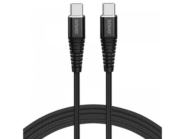 Kabel USB Type C - USB Type C 5A 1m, CL-159