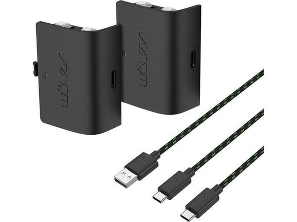 Venom Twin Rechargeable Battery Pack - Batteri 2 x - 850 mAh - svart
